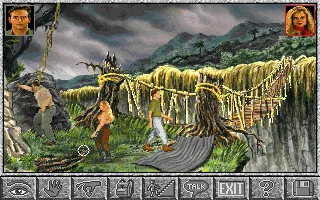 Amazon: Guardians of Eden DOS We need to fix that bridge! (VGA)