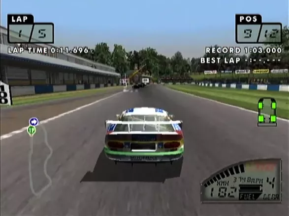 Le Mans 24 Hours Dreamcast Chase View