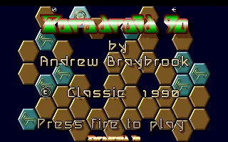 Paradroid 90 Amiga Title screen #2