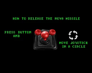 Battle Squadron Amiga How to release the nova missile.