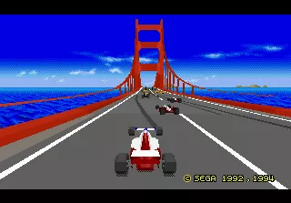 Virtua Racing Deluxe SEGA 32X Opening Demo