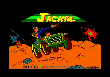 Jackal Amstrad CPC Title screen