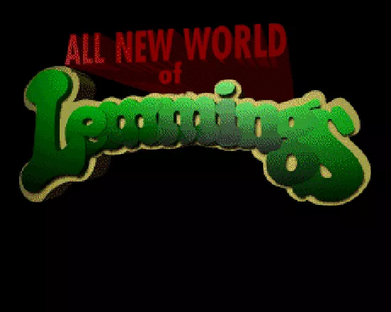The Lemmings Chronicles Amiga Title screen (AGA)