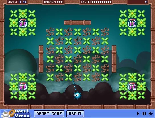Spikey&#x27;s Bounce Around Browser Starting the first level