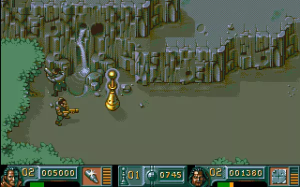Soldiers of Fortune Amiga What a lovely waterfall. Too bad you can&#x27;t drink the water