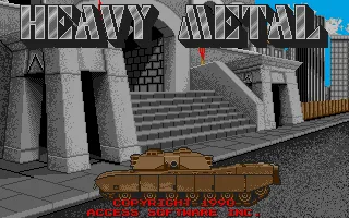 Heavy Metal Atari ST Title Screen