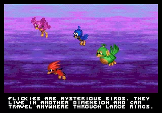 Sonic 3D Blast Genesis Story