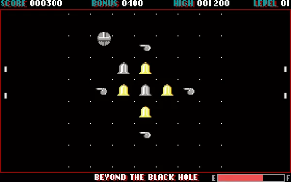 Beyond the Black Hole DOS Trying to eliminate the objects in the center - Level 1