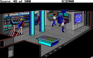 Code-Name: Iceman Amiga The sub&#x27;s control room.