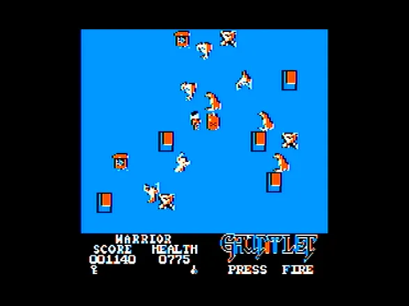 Gauntlet Apple II Found some food; better grab it before more ghosts arrive on the scene...