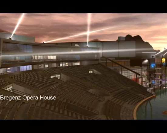 007: Quantum of Solace Windows Bregenz Opera House.