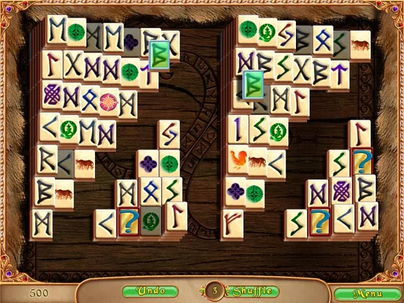 Hoyle Enchanted Puzzles Windows Mahjong game