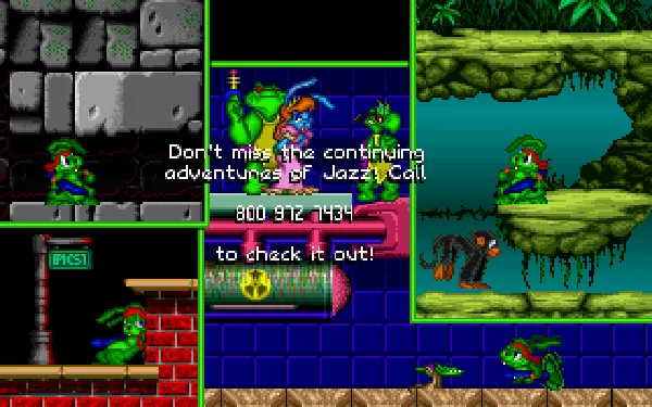 Jazz Jackrabbit: Holiday Hare 1995 DOS This is Epic&#x27;s way of tempting you with new episodes