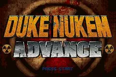 Duke Nukem Advance Game Boy Advance Press Start