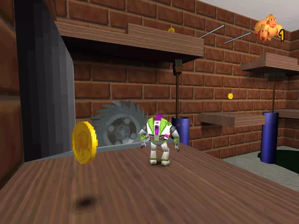 Disney&#x2022;Pixar Toy Story 2: Buzz Lightyear to the Rescue! Windows Watch out for those blades.