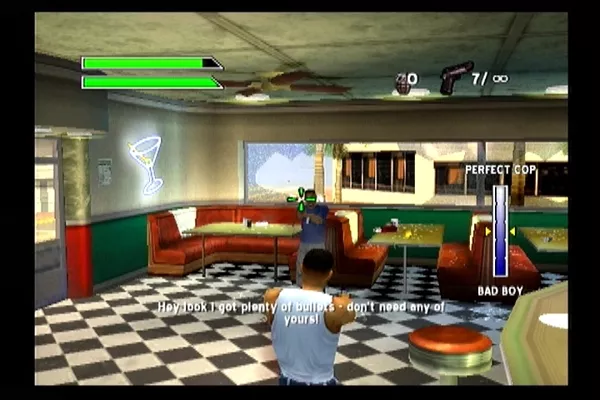 Bad Boys: Miami Takedown PlayStation 2 Don&#x27;t shoot your partner or he&#x27;ll shoot you back!
