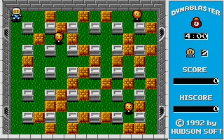 Bomberman Atari ST Time for round one