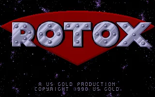 Rotox Atari ST Title screen