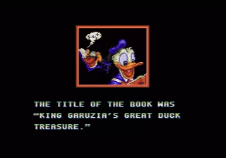 QuackShot starring Donald Duck Genesis Donald finds the treasure map..