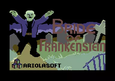 Bride of Frankenstein Commodore 64 Title screen