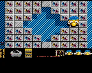 Jumpin&#x27; Jackson Amiga Challenge level.