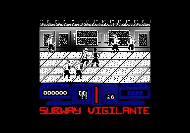 Subway Vigilante Amstrad CPC Let&#x27;s rumble!