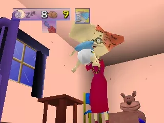Rugrats: Scavenger Hunt Nintendo 64 If you land on a cradle square, you will be picked up and put in the cradle, but you will recover all energy.