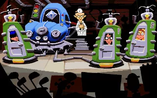 Maniac Mansion: Day of the Tentacle DOS The Time Machine