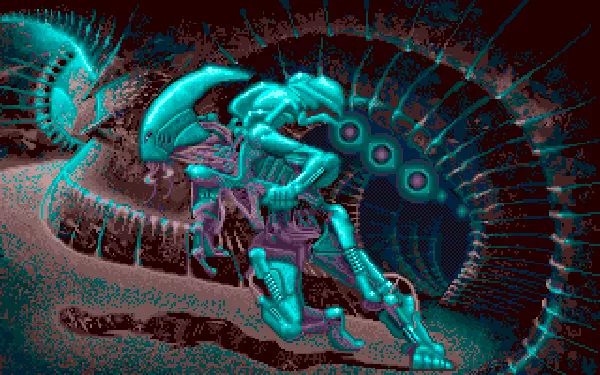 Obliterator Amiga The opening sequence