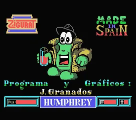 Humphrey MSX Credits