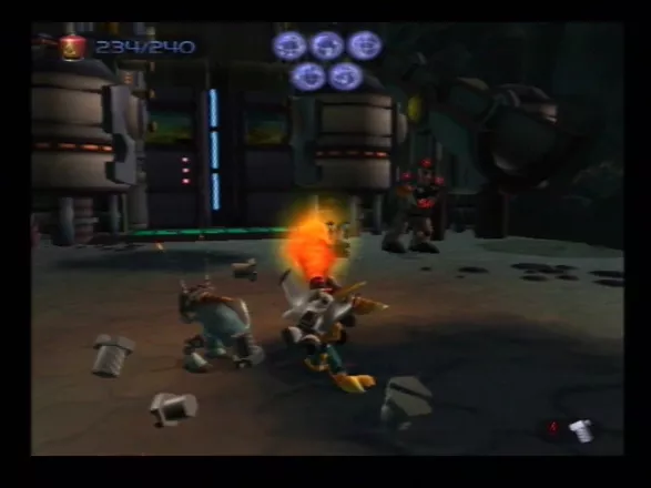 Ratchet &#x26; Clank PlayStation 2 Every Good Game Has A Flame Thrower