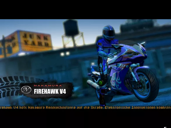 Burnout: Paradise - The Ultimate Box Windows The new babies: motorcycles