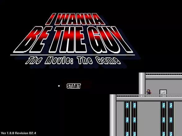 I Wanna Be The Guy: The Movie - The Game Windows Main Menu