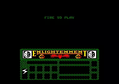 Enlightenment Amstrad CPC Title screen