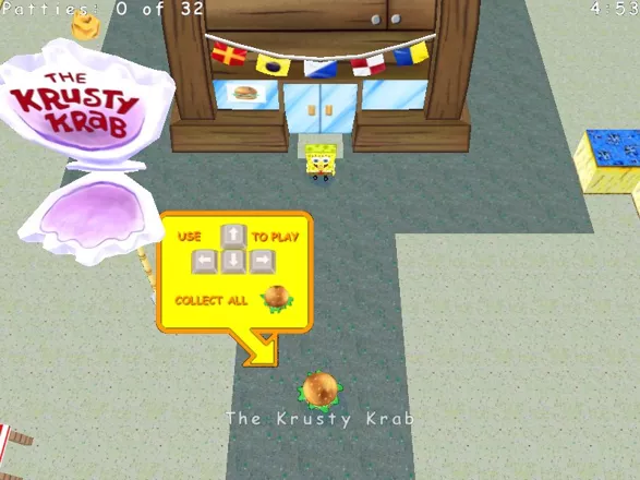 SpongeBob SquarePants: Krabby Quest Windows Starting level 1
