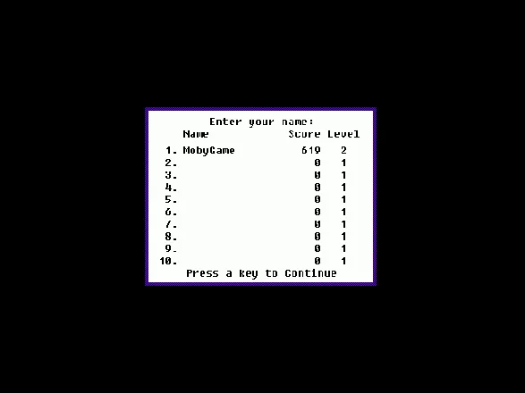 Spectre DOS Didn&#x27;t do very well as can be seen in this high score table.