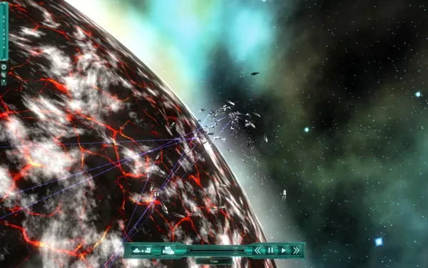 Lost Empire: Immortals Windows Viewing orbital battle.