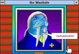 The Manhole: New and Enhanced Windows 3.x Talking portrait