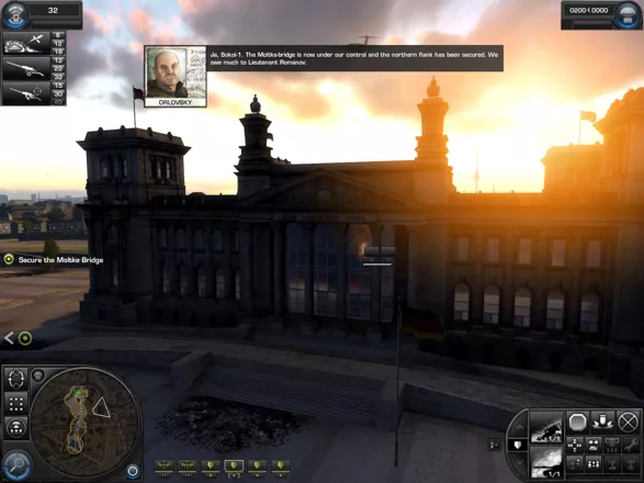 World in Conflict: Soviet Assault Windows The Reichstag - still unafflicted by the fighting.