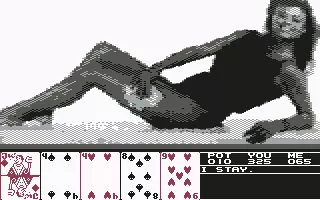 Hollywood Poker Commodore 64 Staying (Isabelle&#x27;s screen 3)