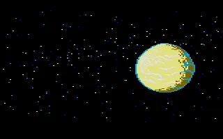 Space Quest: Chapter I - The Sarien Encounter Atari ST The planet Kerona.