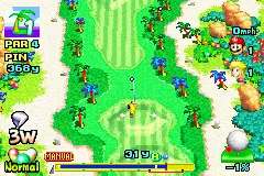 Mario Golf: Advance Tour Game Boy Advance Peach&#x27;s Turn