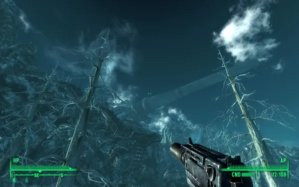 Fallout 3: Operation: Anchorage Windows Our mission objective is to place explosive charges on these cannons.