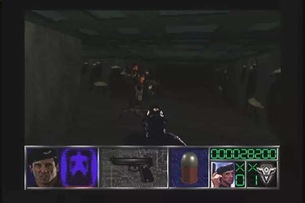 Demolition Man 3DO Game type 3: First-person shooter