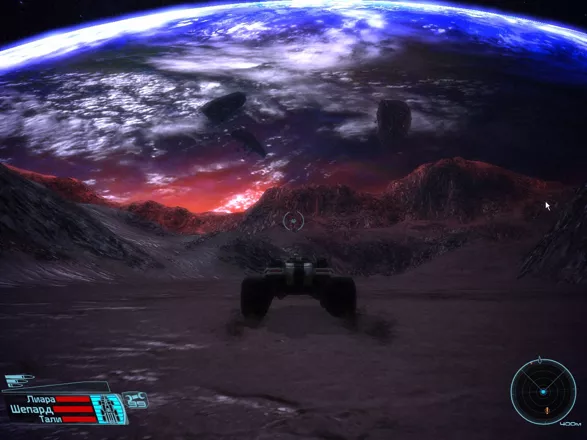 Mass Effect: Bring Down the Sky Windows Traveling in Mako on asteroid...Terra Nova is very near. (in Russian)