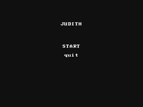 Judith Windows Main menu