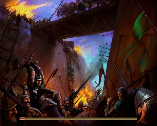 Lords of the Realm III Windows Campaign loading Screen
