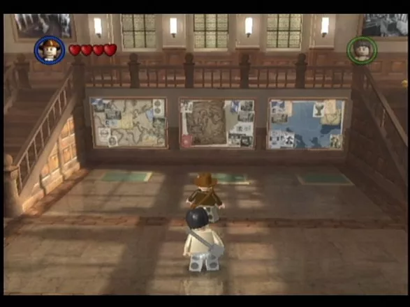 LEGO Indiana Jones: The Original Adventures Wii In Barnett College you can choose which levels you want to play.