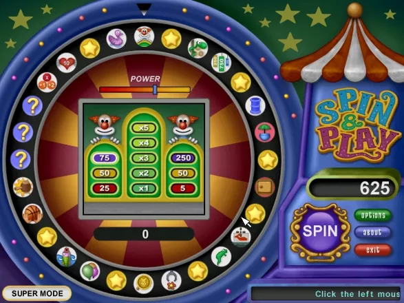 Spin &#x26; Play: Carnival Madness Windows Click and let see how much points we get
