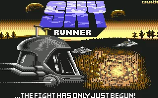 Sky Runner Commodore 64 Title Screen